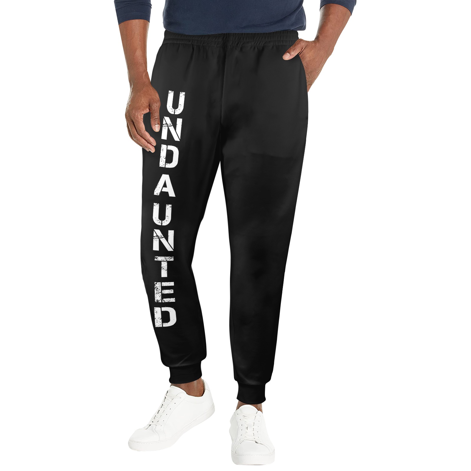 Undaunted Men's Sweat Pant Men's Casual Sweatpants (Model L72)