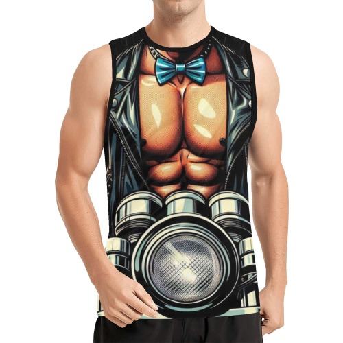 More Sexy by Fetishworld All Over Print Basketball Jersey