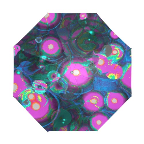 melting bubbles 3a Anti-UV Foldable Umbrella (U08)