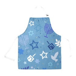 Hanukkah Apron 4 All Over Print Apron