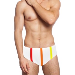 Primary Colors Men's Swimming Briefs (Model L59)