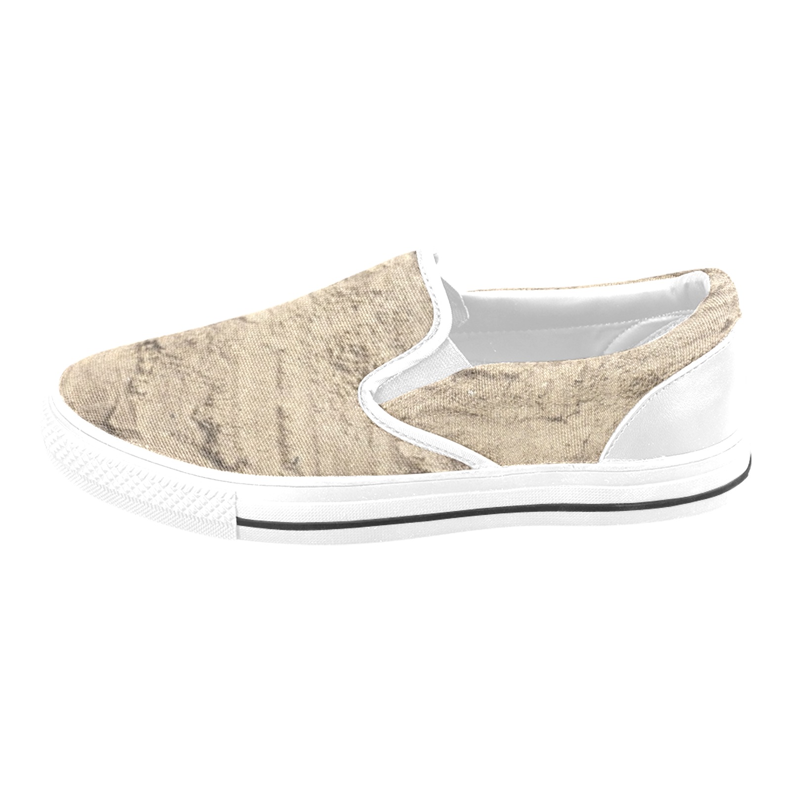 love in the sand Slip-on Canvas Shoes for Kid (Model 019)
