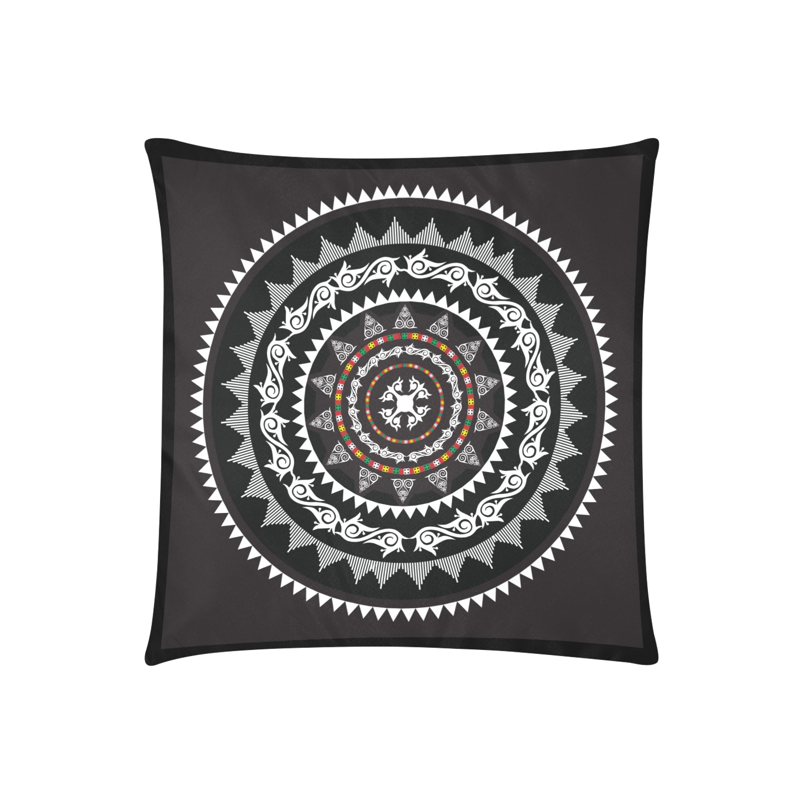 Kerawang Gayo Aceh Custom Zippered Pillow Cases 20"x20" (Two Sides)