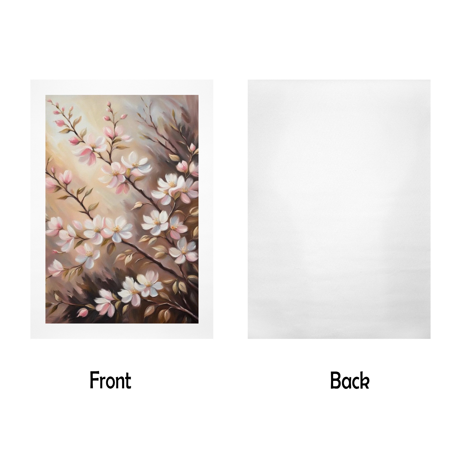 branch 1 Art Print 12"x18" (4 Pieces)