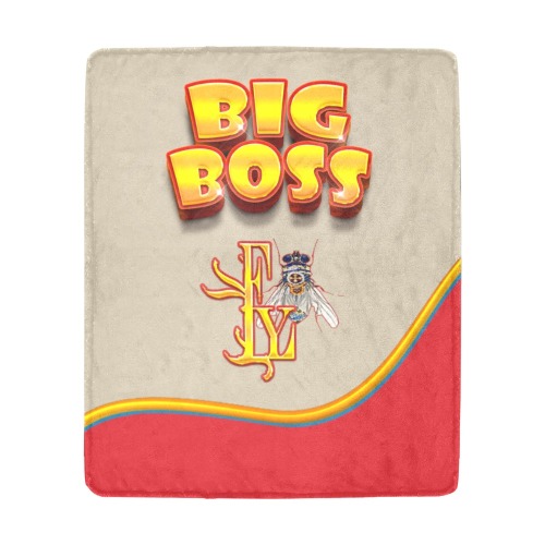 BIG BOSS Fly Collectable Fly Ultra-Soft Micro Fleece Blanket 50"x60"