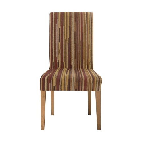 Brown Stripe Chair Cover (Pack of 6)