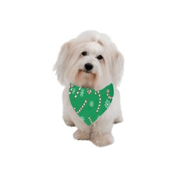 Camdy Canes Pet Dog Bandana/Large Size