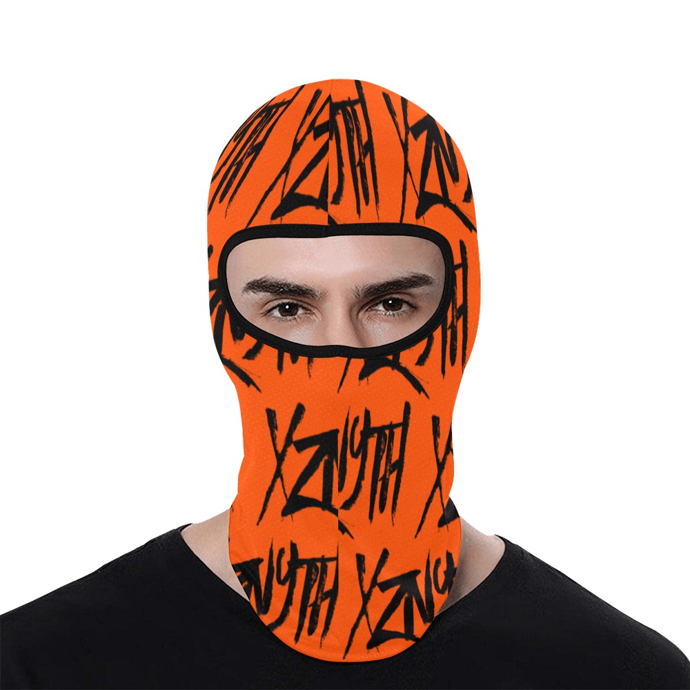 xznyth black mask All Over Print Balaclava