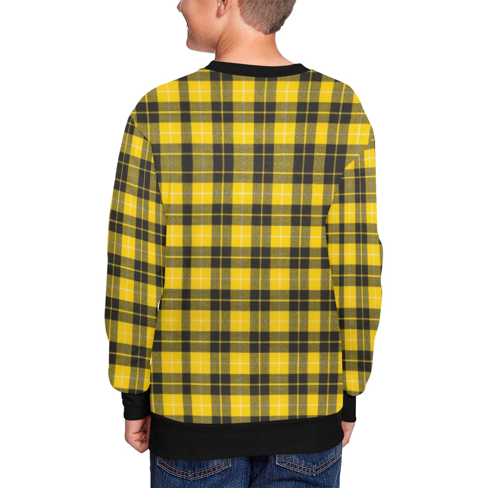 Barclay Dress Modern Kids' All Over Print Sweatshirt (Model H37)