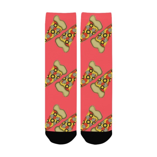 Dreaming OF Pizza Custom Socks for Women