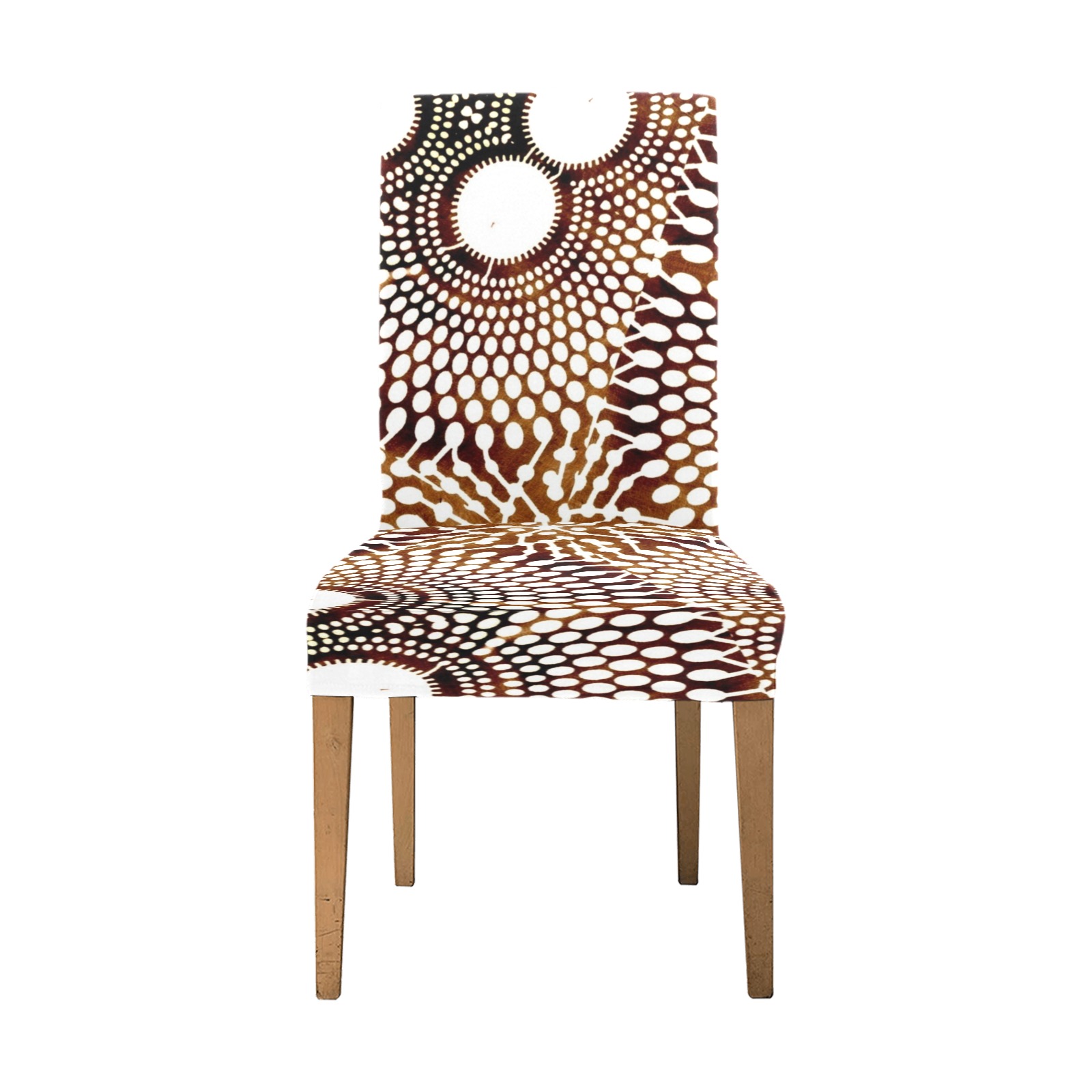 AFRICAN PRINT PATTERN 4 Chair Cover (Pack of 4)