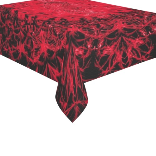 petales 13 Cotton Linen Tablecloth 60" x 90"