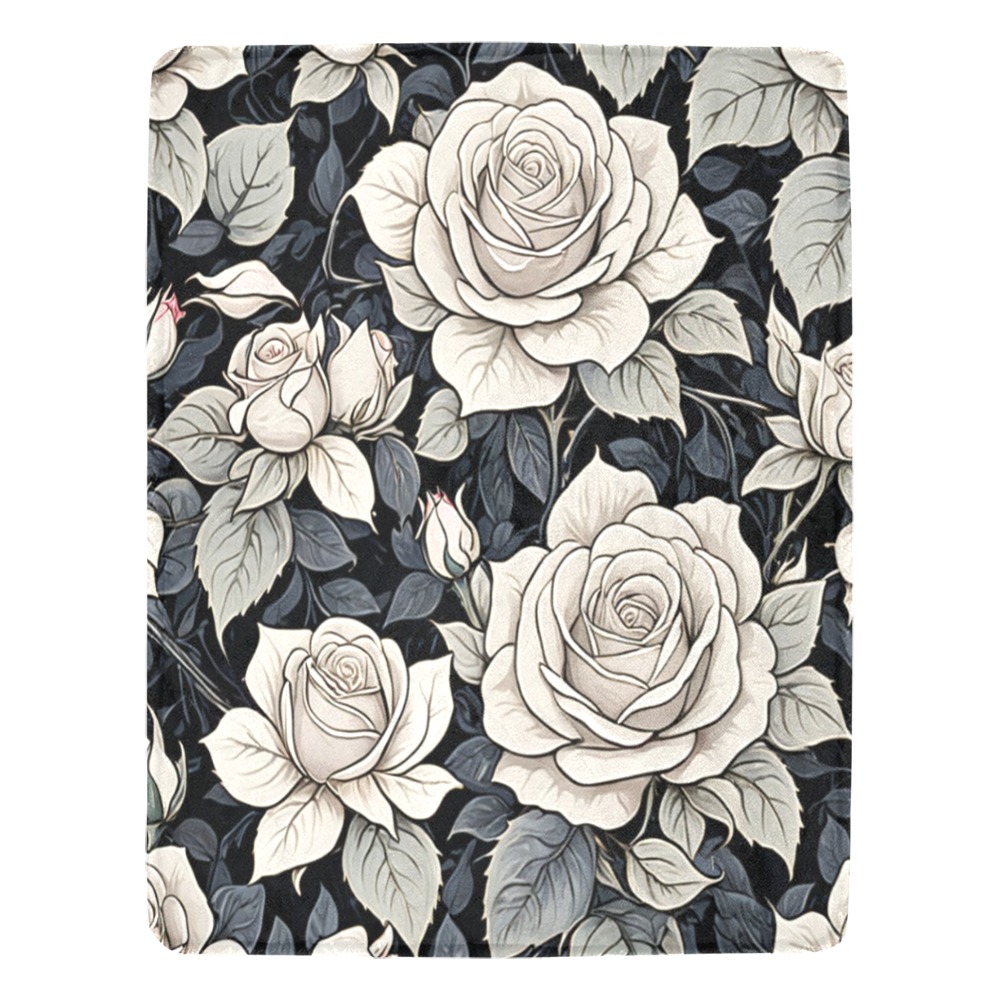 Fabulous Florals 18 Ultra-Soft Micro Fleece Blanket 54''x70''