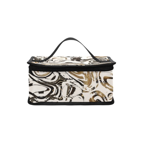 Marble Bronze Portable Lunch Bag (Model 1727)