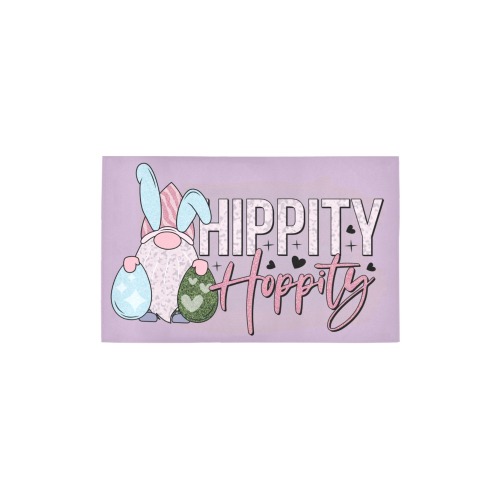 Hippity Hoppity Easter Gnome Bath Rug 20''x 32''