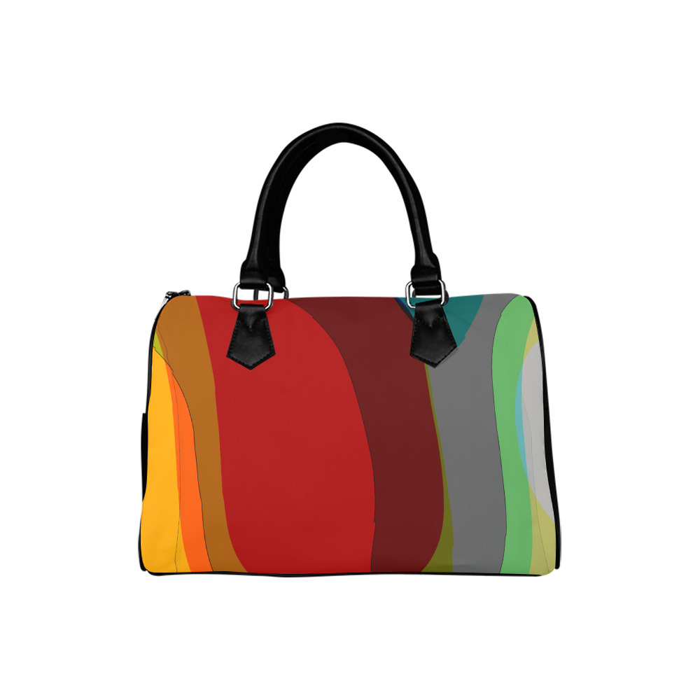 Colorful Abstract 118 Boston Handbag (Model 1621)