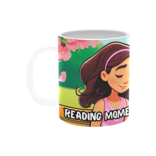 Reading Moments - Daddy's Love Unfolds Mug White Mug(11OZ)