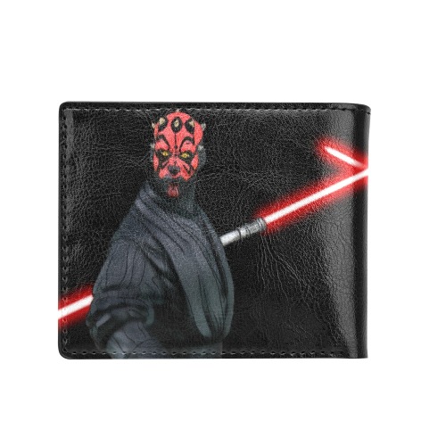 Darth Maul 2 Bifold Wallet with Coin Pocket (Model 1706)