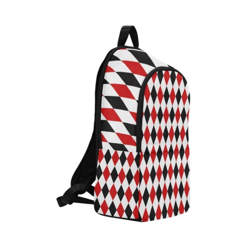 DIAMOND PATTERN Fabric Backpack for Adult (Model 1659)