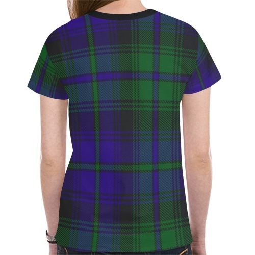 5TH. ROYAL SCOTS OF CANADA TARTAN New All Over Print T-shirt for Women (Model T45)