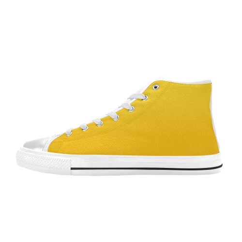 yel sp1 High Top Canvas Shoes for Kid (Model 017)