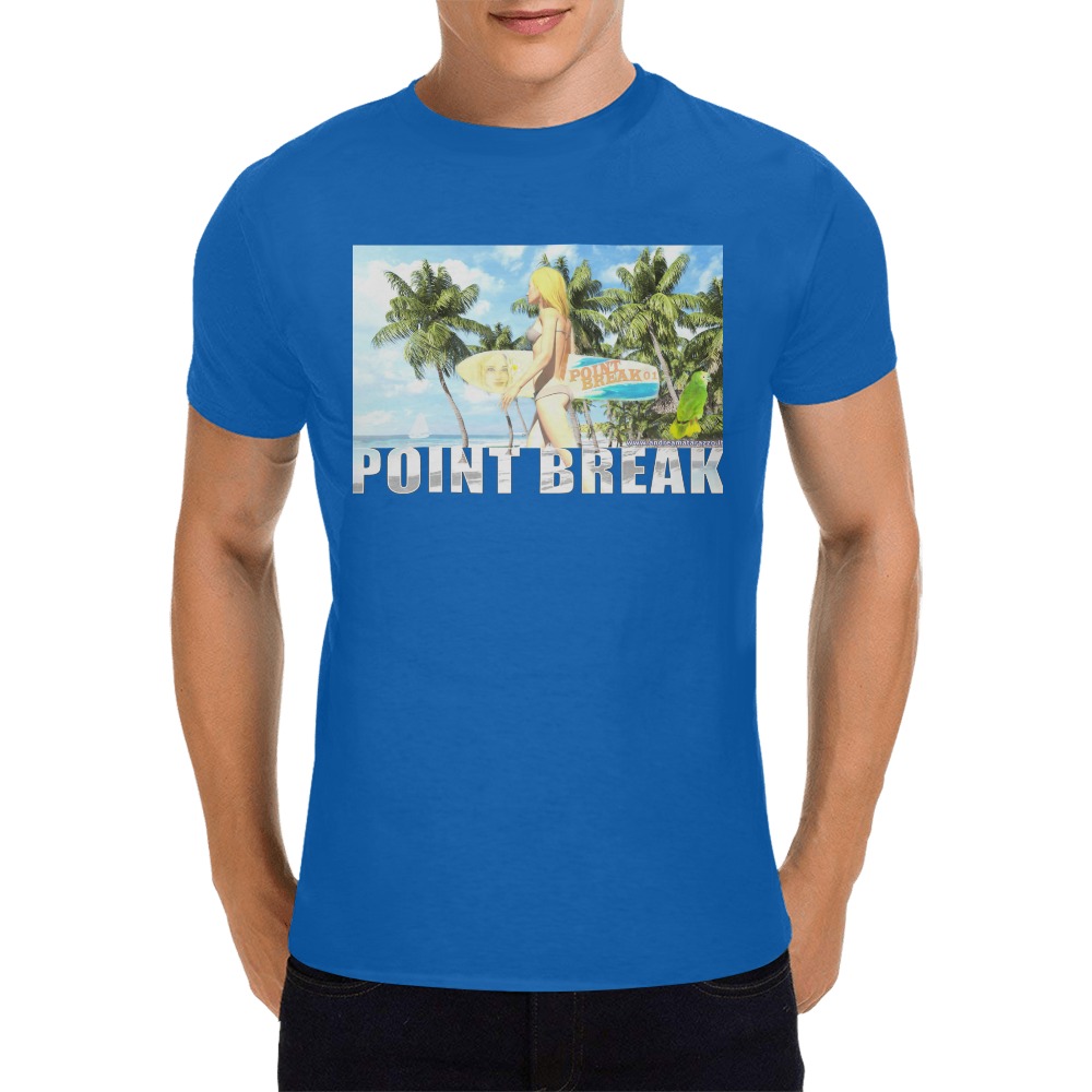 Point Break 01 Men's T-Shirt in USA Size (Front Printing Only)