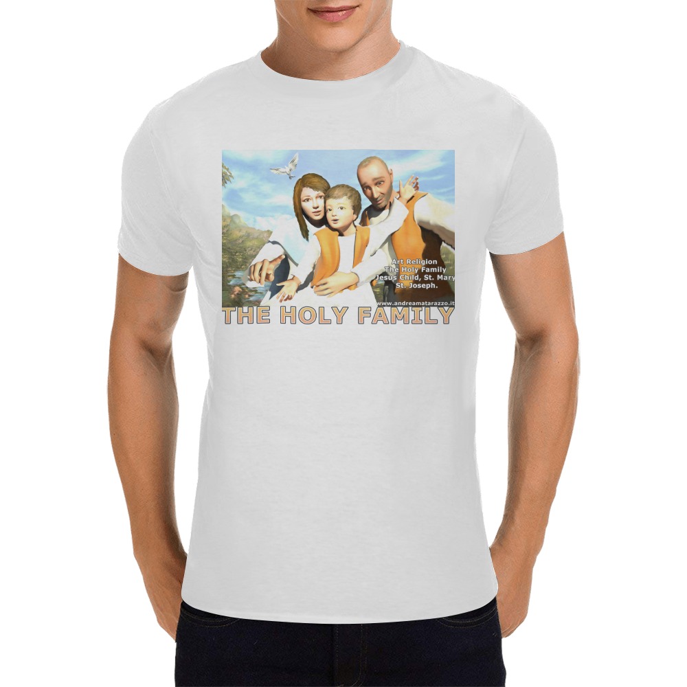 The Holy Family Men's T-Shirt in USA Size (Front Printing Only)
