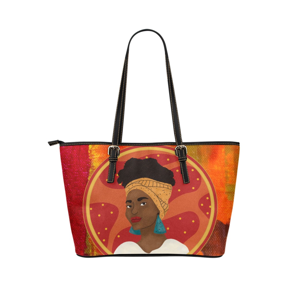 bolso kenia Leather Tote Bag/Small (Model 1651)