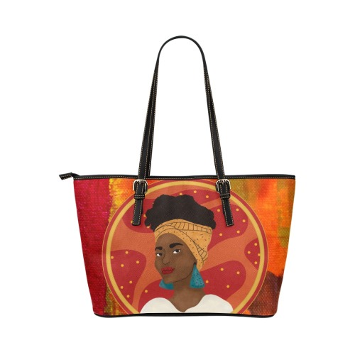 bolso kenia Leather Tote Bag/Small (Model 1651)