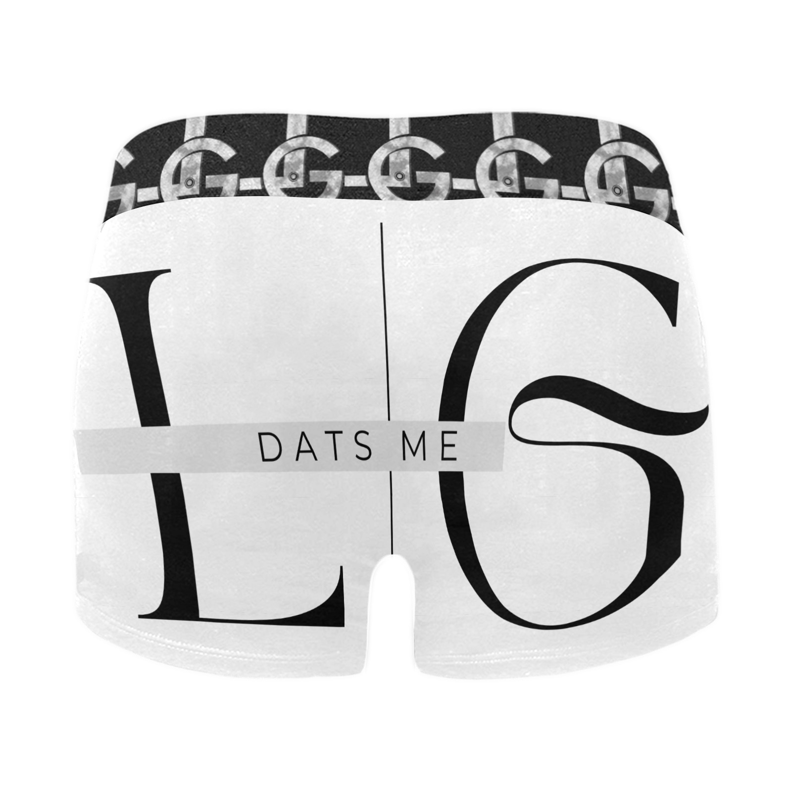 LG Men's Boxer Briefs w/ Custom Waistband (Merged Design) (Model L10)