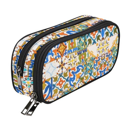 Tiles of Andalusia 02 Pencil Pouch/Large (Model 1680)