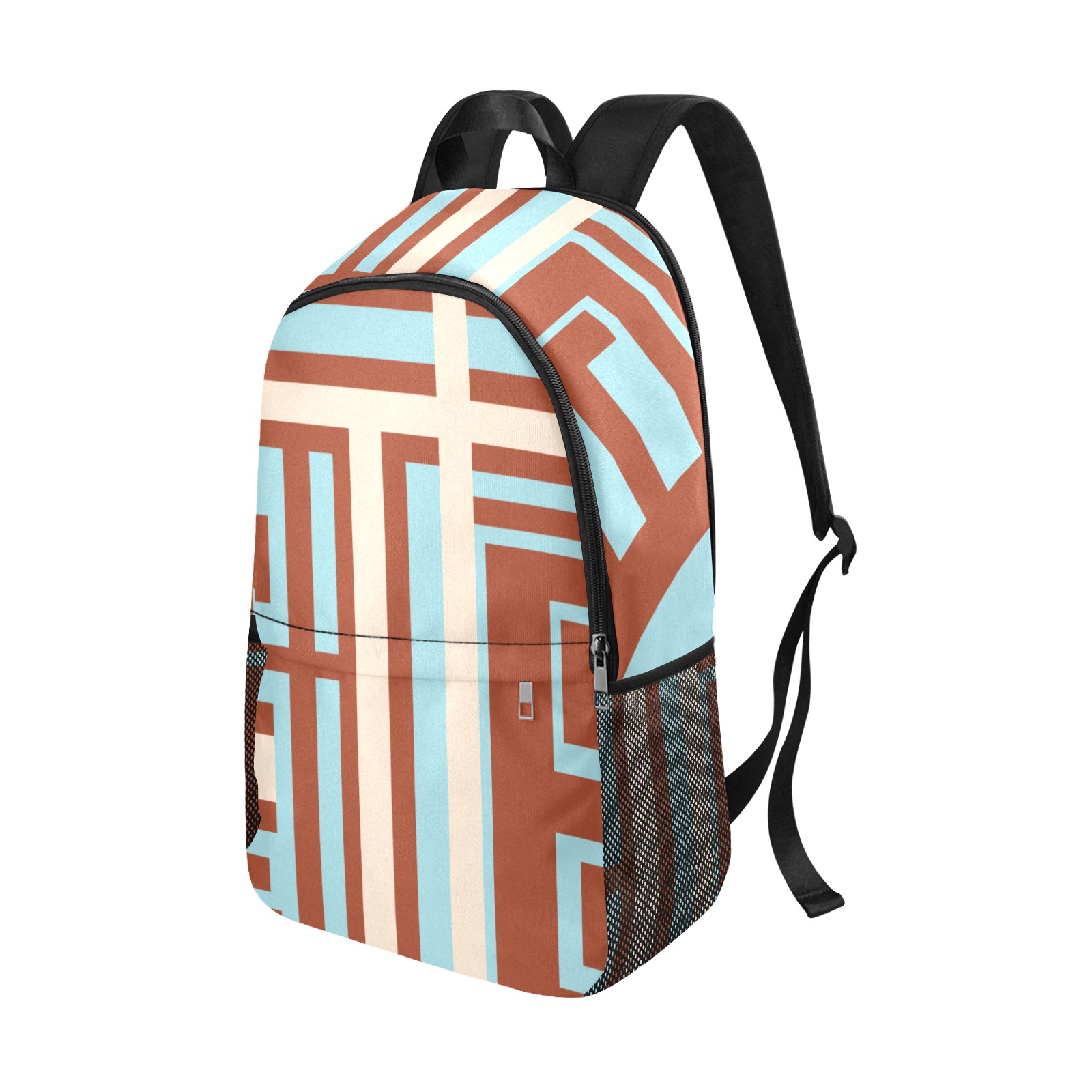 Model 1 Fabric Backpack with Side Mesh Pockets (Model 1659)