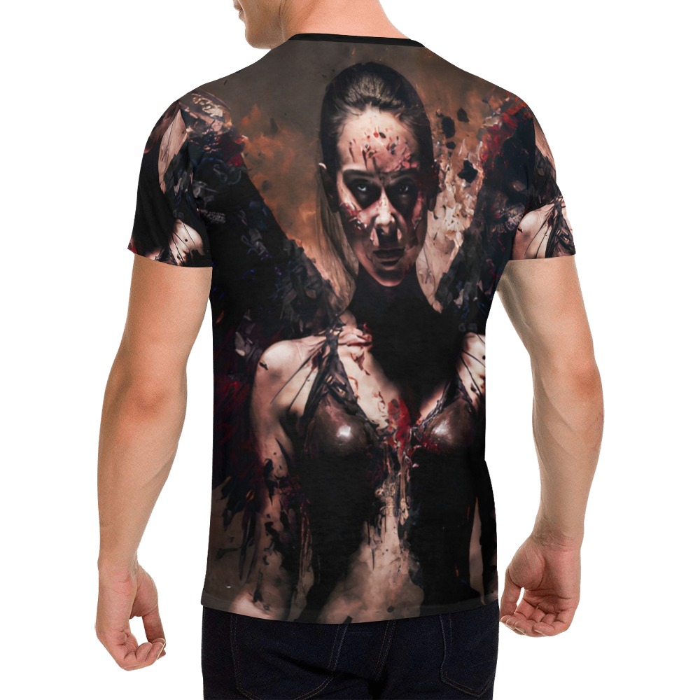 Angel of death All Over Print T-Shirt for Men (USA Size) (Model T40)