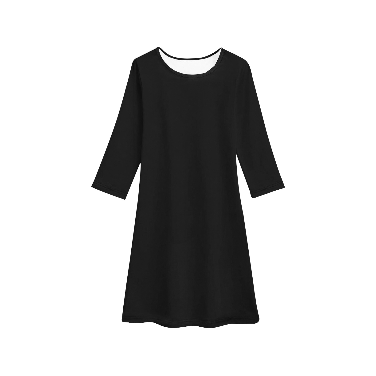 girls_long_sleeve_dress_d59-6123_TERRI-ANN.SHANICE.MORRISON Girls' Long Sleeve Dress (Model D59)