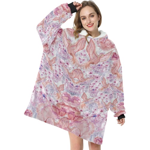Nidhi Decembre 2014-pattern 5-6 Blanket Hoodie for Women