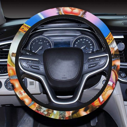 HINDUISM Steering Wheel Cover with Elastic Edge