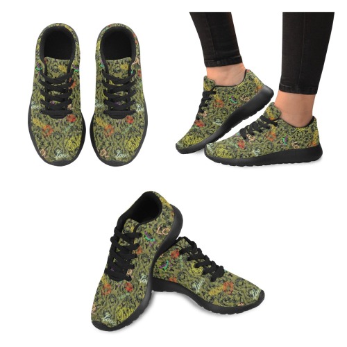 Camouflage Pop Art by Nico Bielow Men’s Running Shoes (Model 020)