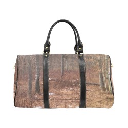 Falling tree in the woods New Waterproof Travel Bag/Large (Model 1639)