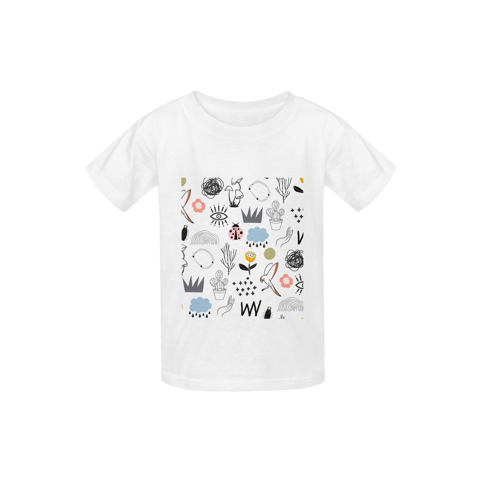 Doodles Kid's  Classic T-shirt (Model T22)