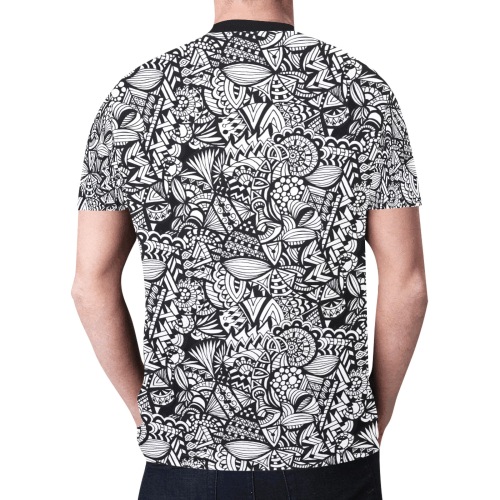 Mind Meld New All Over Print T-shirt for Men (Model T45)