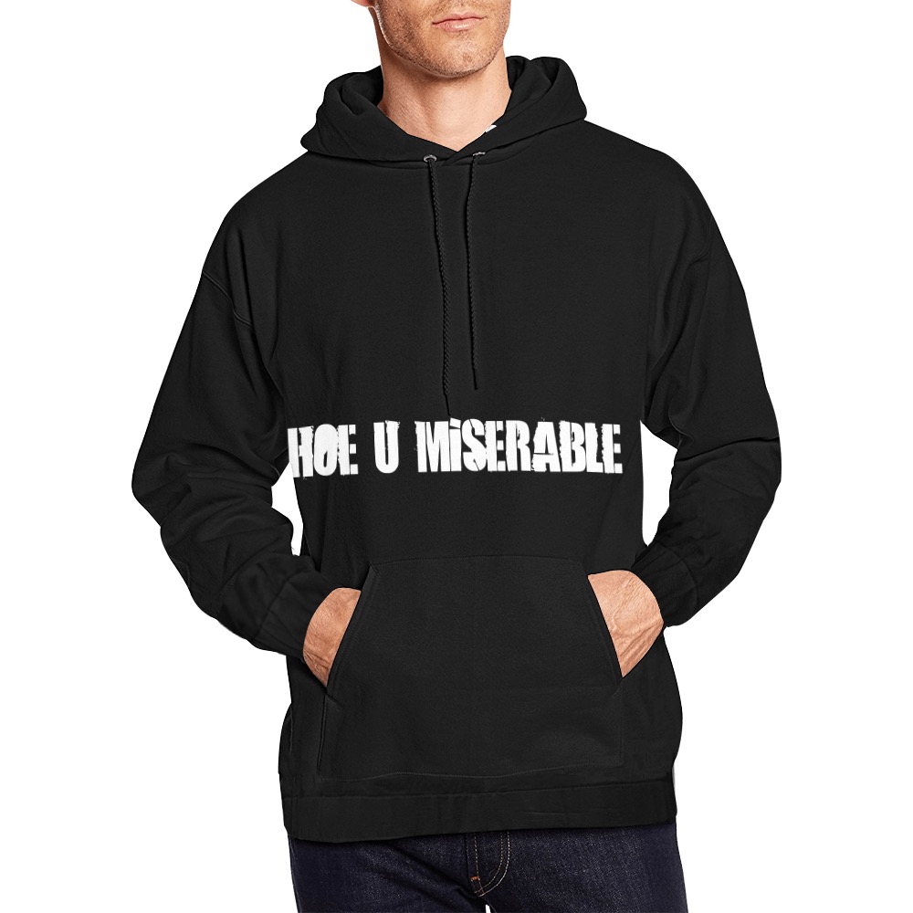 Miserable All Over Print Hoodie for Men (USA Size) (Model H13)