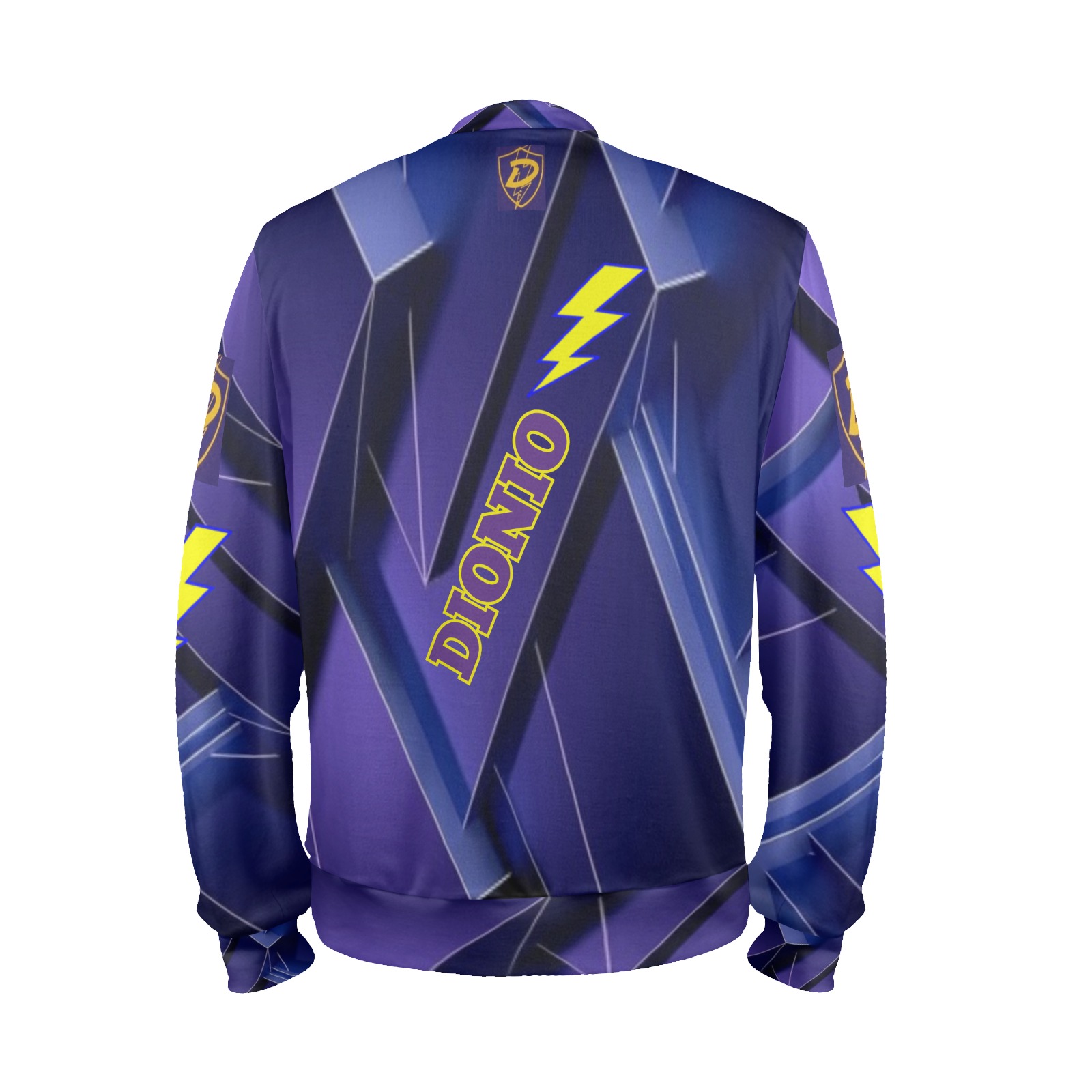 DIONIO - GALVADON 2 Sweatshirt (Purple) Men's All Over Print Mock Neck Sweatshirt (Model H43)