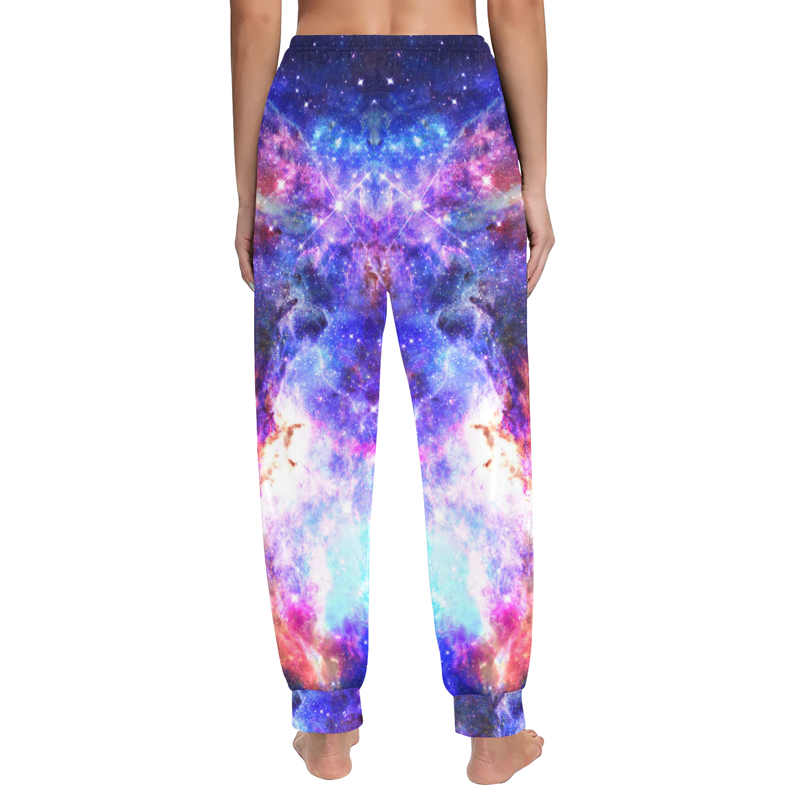 Mystical fantasy deep galaxy space - Interstellar cosmic dust Women's All Over Print Pajama Trousers