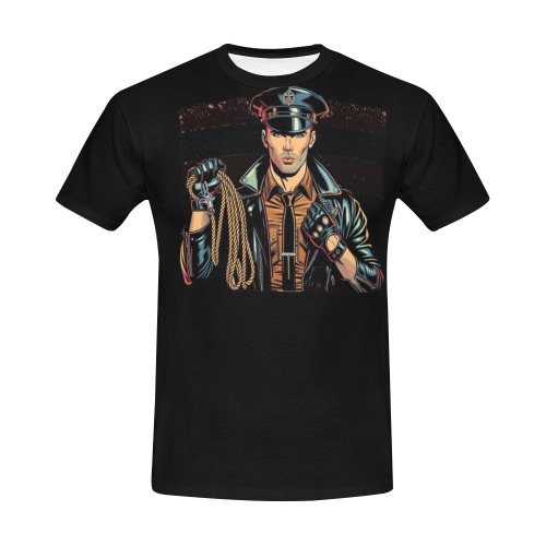 Come on by Fetishworld All Over Print T-Shirt for Men (USA Size) (Model T40)