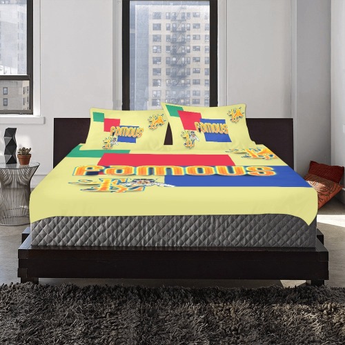 Famous Collectable Fly 3-Piece Bedding Set