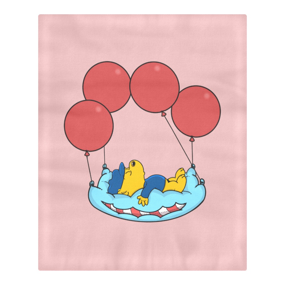 Ferald's Pillow Balloons 3-Piece Bedding Set