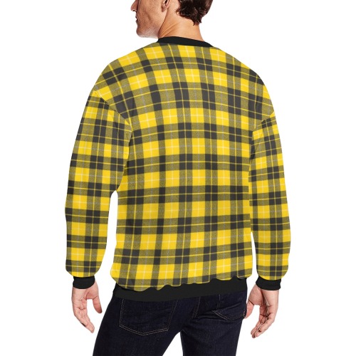 Barclay Dress Modern All Over Print Crewneck Sweatshirt for Men (Model H18)