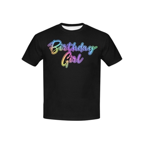 Birthday Girl Kids' All Over Print T-shirt (USA Size) (Model T40)