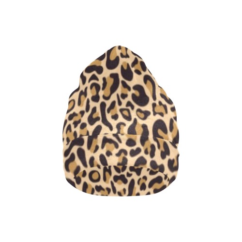 Dionio Clothing - Cheetah Beenie All Over Print Beanie for Adults