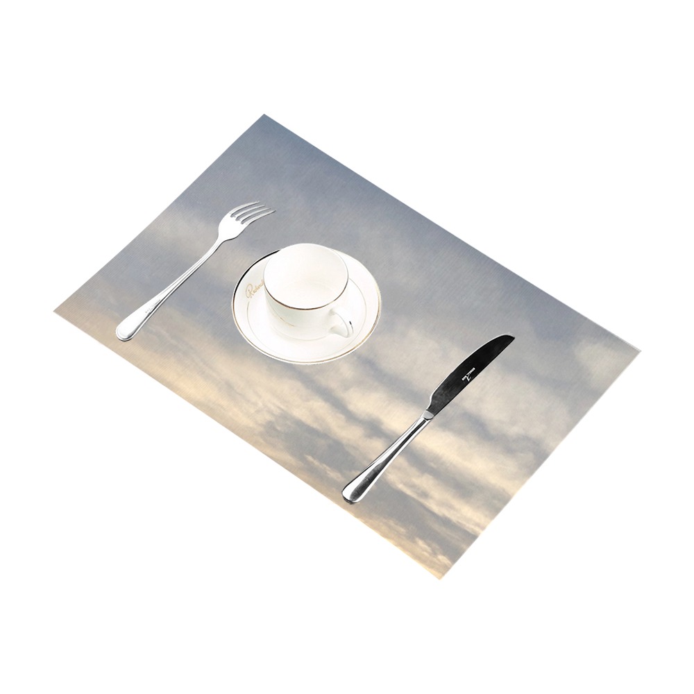 Rippled Cloud Collection Placemat 12’’ x 18’’ (Set of 4)